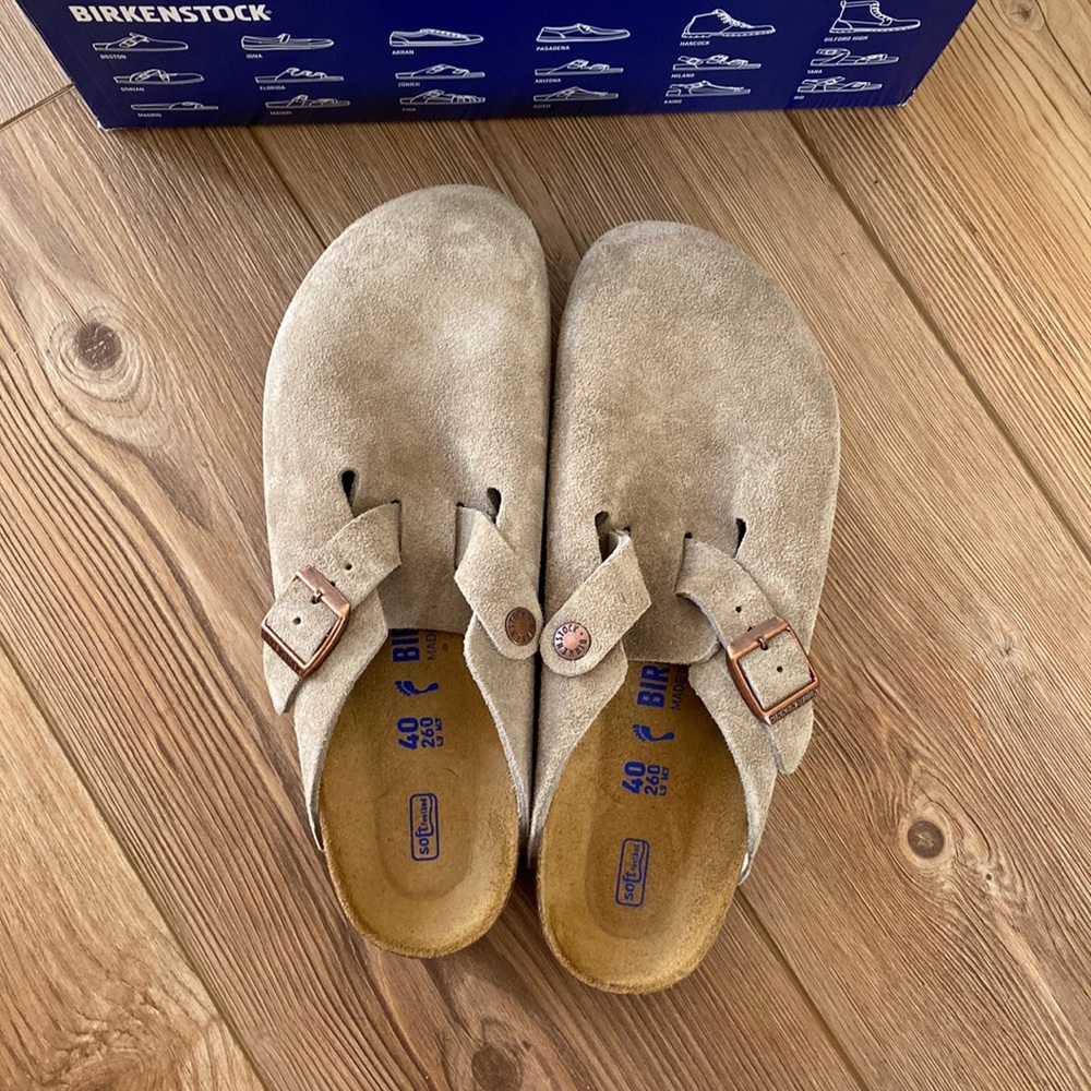 Birkenstock Boston 40 (9) Taupe